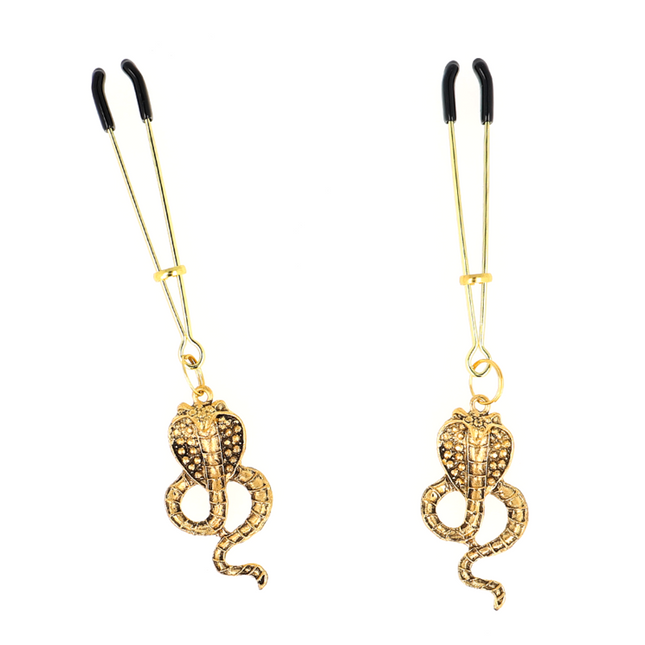 KINK - PINCES À METELIERS PENDENTIF COBRA 6 CM by KINK NIPPLE GRIP