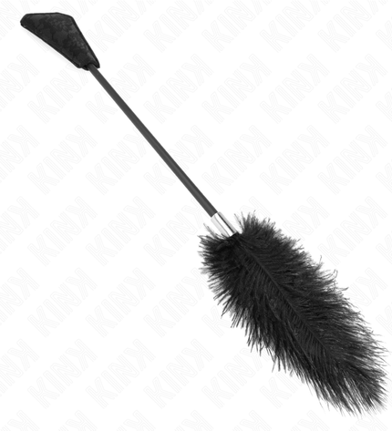 KINK - PLUMES D'AUTRUCHE POUR TICKLE AVEC PALETTE DENTELLE 56 CM by KINK IMPACT & TOUCH
