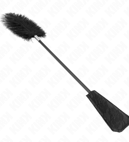 KINK - PLUMES D'AUTRUCHE POUR TICKLE AVEC PALETTE DENTELLE 56 CM by KINK IMPACT & TOUCH