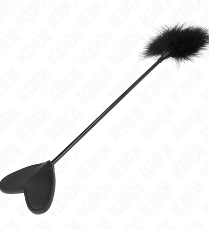 KINK - PLUMES TICKLE AVEC PAGAIE COEUR 31 CM by KINK IMPACT & TOUCH