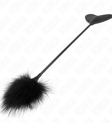 KINK - PLUMES TICKLE AVEC PAGAIE COEUR 31 CM by KINK IMPACT & TOUCH