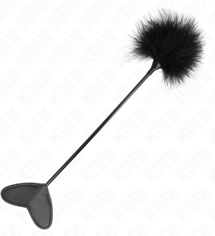 KINK - PLUMES TICKLE AVEC PAGAIE COEUR 31 CM by KINK IMPACT & TOUCH
