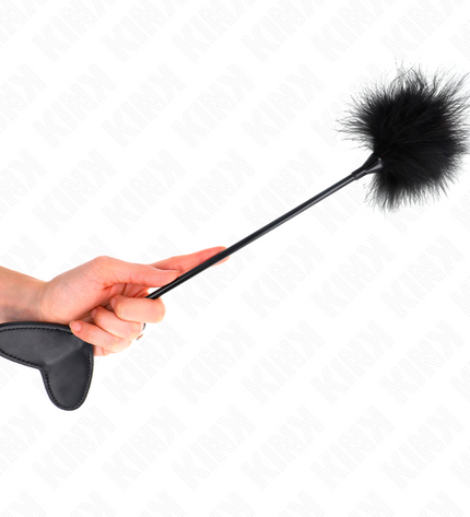KINK - PLUMES TICKLE AVEC PAGAIE COEUR 31 CM by KINK IMPACT & TOUCH