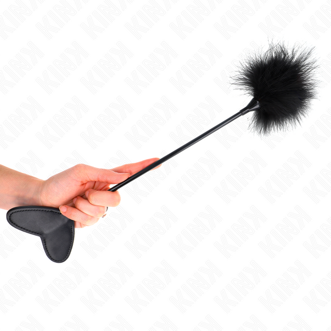 KINK - PLUMES TICKLE AVEC PAGAIE COEUR 31 CM by KINK IMPACT & TOUCH