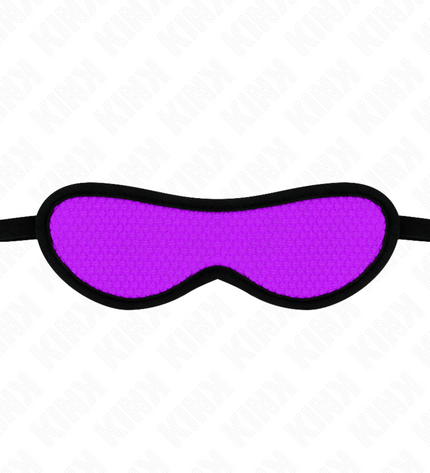 KINK - BANDAGE TEXTURÉ À ÉCAILLES AVEC BORD RECOUVERT VIOLET 20 x 7 CM by KINK MASKED ALLURE