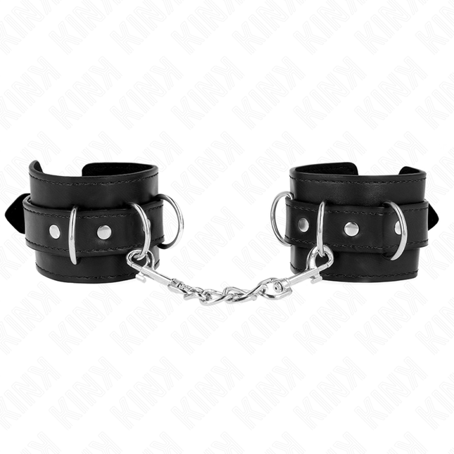KINK - 3 APPAREILS-POIGNETS AJUSTABLES NOIR 17,5-25 CM X 6 CM by KINK WRIST RESTRAINT