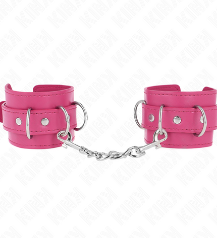 KINK - 3 APPAREILS-POIGNETS AJUSTABLES ROSE 17,5-25 CM X 6 CM by KINK WRIST RESTRAINT