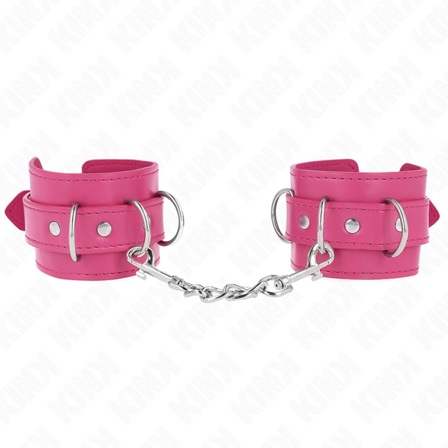 KINK - 3 APPAREILS-POIGNETS AJUSTABLES ROSE 17,5-25 CM X 6 CM by KINK WRIST RESTRAINT