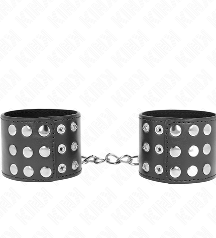 KINK - APPUI-POIGNETS AVEC BOUTON-PRESSION NOIR RÉGLABLE 19-24 CM X 5,5 CM by KINK WRIST RESTRAINT