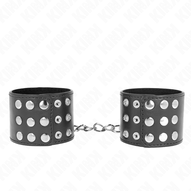 KINK - APPUI-POIGNETS AVEC BOUTON-PRESSION NOIR RÉGLABLE 19-24 CM X 5,5 CM by KINK WRIST RESTRAINT