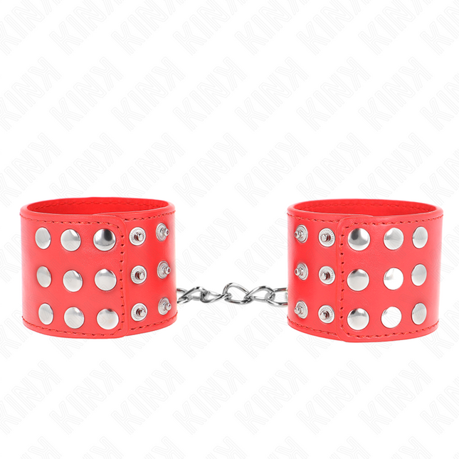 KINK - APPUI-POIGNETS AVEC BOUTON-PRESSION ROUGE RÉGLABLE 19-24 CM X 5,5 CM by KINK WRIST RESTRAINT