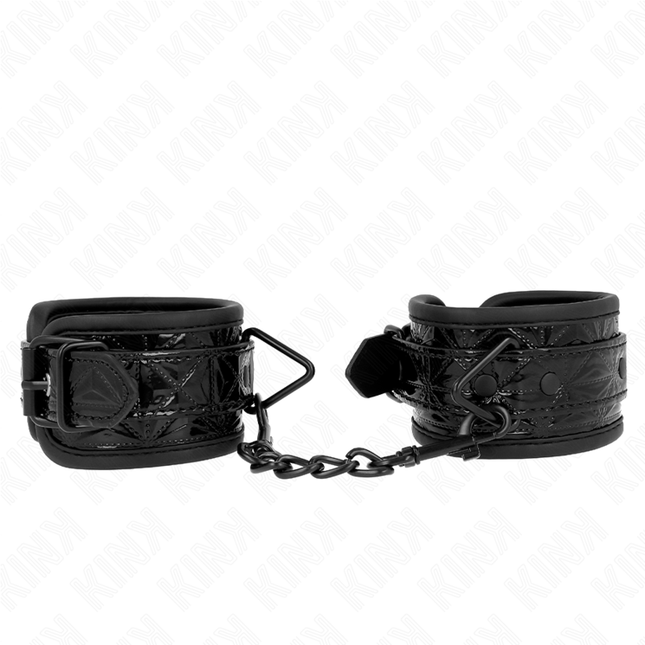 KINK - APPUI-POIGNETS MOTIF DIAMANT NOIR AJUSTABLE 17-26 CM X 5,5 CM by KINK WRIST RESTRAINT