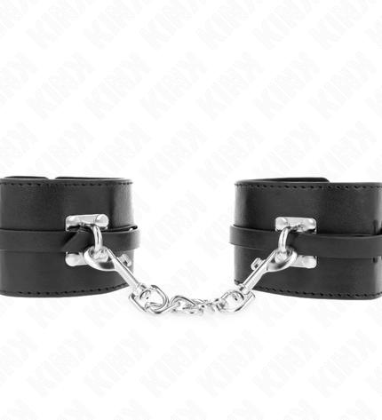 KINK - APPUI-POIGNETS VERROUILLABLES DELUXE NOIR AJUSTABLE 14,5-21 CM X 6 CM by KINK WRIST RESTRAINT