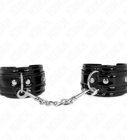 KINK - POIGNETS EN NÉOPRÈNE BRILLANT AJUSTABLES 17-24 CM X 4,5 CM by KINK WRIST RESTRAINT