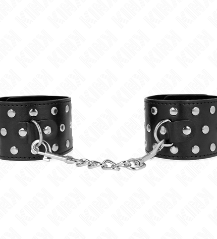KINK - RETENUES-POIGNETS PUNK RÉGLABLES 19-24 CM X 5,5 CM by KINK WRIST RESTRAINT