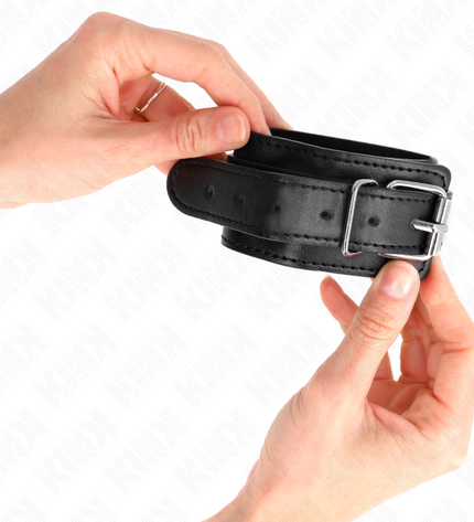KINK - APPUI-POIGNETS FINS NOIR RÉGLABLE 21-33 CM by KINK WRIST RESTRAINT