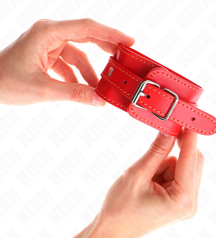 KINK - APPAREILS-POIGNETS FINS ROUGE AJUSTABLES 21-33 CM by KINK WRIST RESTRAINT