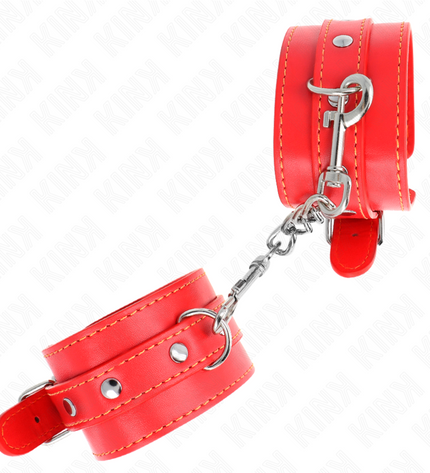 KINK - APPAREILS-POIGNETS FINS ROUGE AJUSTABLES 21-33 CM by KINK WRIST RESTRAINT