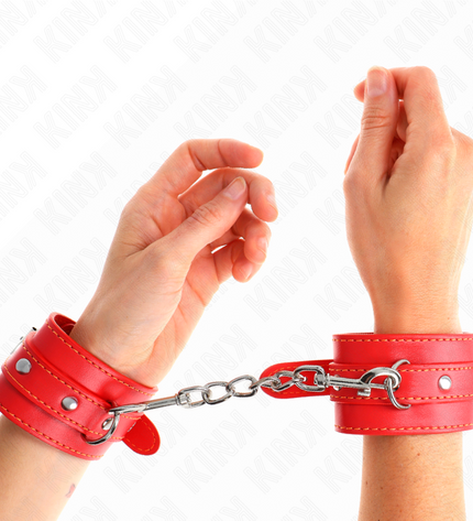 KINK - APPAREILS-POIGNETS FINS ROUGE AJUSTABLES 21-33 CM by KINK WRIST RESTRAINT