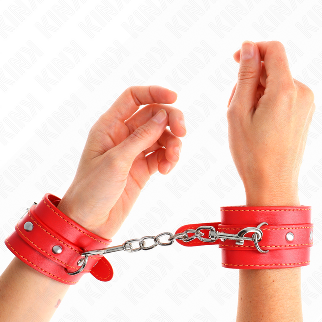 KINK - APPAREILS-POIGNETS FINS ROUGE AJUSTABLES 21-33 CM by KINK WRIST RESTRAINT