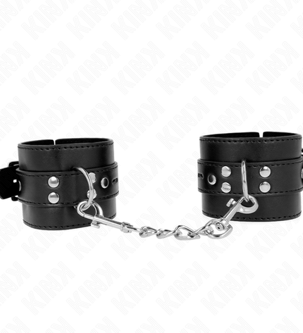 KINK - APPUI-POIGNETS NOIR AVEC CEINTURE NOIRE RÉGLABLE 17-28 CM X 6 CM by KINK WRIST RESTRAINT
