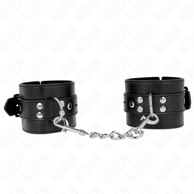 KINK - APPUI-POIGNETS NOIR AVEC CEINTURE NOIRE RÉGLABLE 17-28 CM X 6 CM by KINK WRIST RESTRAINT