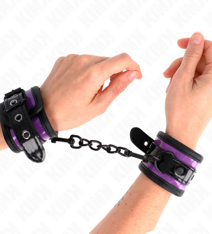 KINK - APPUI-POIGNETS EN NÉOPRÈNE VIOLET CLAIR AJUSTABLE 21-28 CM X 5 CM by KINK WRIST RESTRAINT