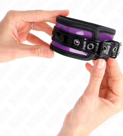 KINK - APPUI-POIGNETS EN NÉOPRÈNE VIOLET CLAIR AJUSTABLE 21-28 CM X 5 CM by KINK WRIST RESTRAINT