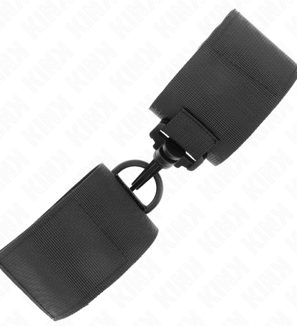KINK - APPAREILS-POIGNETS EN NYLON NOIR by KINK WRIST RESTRAINT