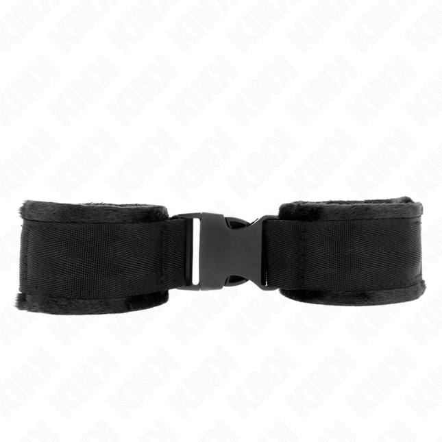 KINK - APPAREILS-POIGNETS À CROCHET ET BOUCLE EN NYLON ROUGE-NOIR MODÈLE 1 AJDUSTABLE 25-35 CM X 6 CM by KINK WRIST RESTRAINT