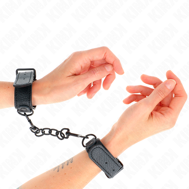 KINK - MANCHETTES DÉBUTANT RÉGLABLES 13-23 CM X 2,2 CM by KINK WRIST RESTRAINT