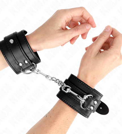 KINK - APPUI-POIGNET SIMPLE NOIR AJUSTABLE 20-23 CM X 5,5 CM by KINK WRIST RESTRAINT