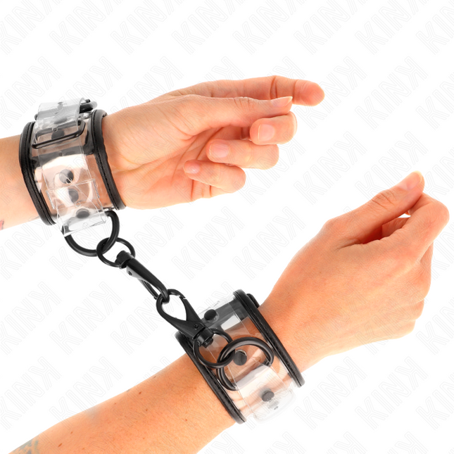 KINK - POIGNETS TRANSPARENTS AJUSTABLES 18-30 CM X 5,5 CM by KINK WRIST RESTRAINT