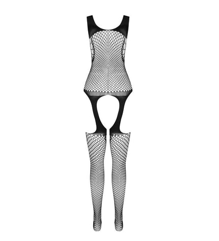 PASSION - BS 104 BODYSTOCKING ROUGE TAILLE UNIQUE by PASSION WOMAN BODYSTOCKINGS