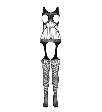 PASSION - BS 106 BODYSTOCKING ROUGE TAILLE UNIQUE by PASSION WOMAN BODYSTOCKINGS