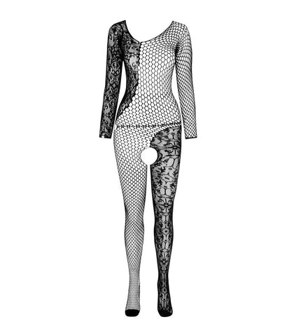PASSION - BS 107 BODYSTOCKING ROUGE TAILLE UNIQUE by PASSION WOMAN BODYSTOCKINGS