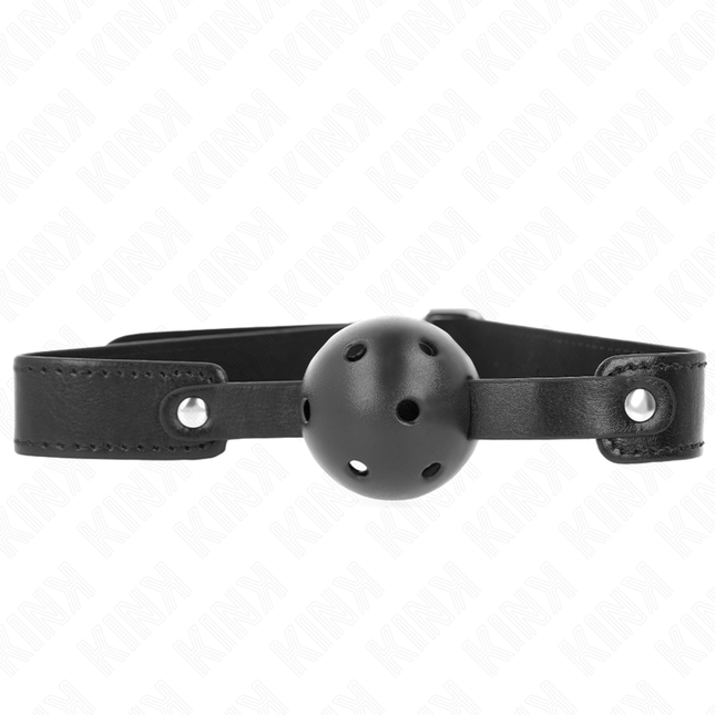 KINK - BALLE RESPIRANT NOIRE 4,5 CM BAG 65 x 2,5 CM by KINK COLLAR & GAG