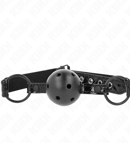 KINK - BOULE MOTIF DIAMANT 4,5 CM GAG MODÈLE 3 64,5 CM RÉGLABLE 42-60 CM by KINK COLLAR & GAG