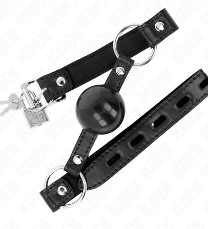 KINK - BALLE TPE NOIRE 4 CM BAG 60 x 2 CM by KINK COLLAR & GAG
