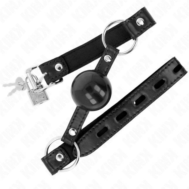 KINK - BALLE TPE NOIRE 4 CM BAG 60 x 2 CM by KINK COLLAR & GAG