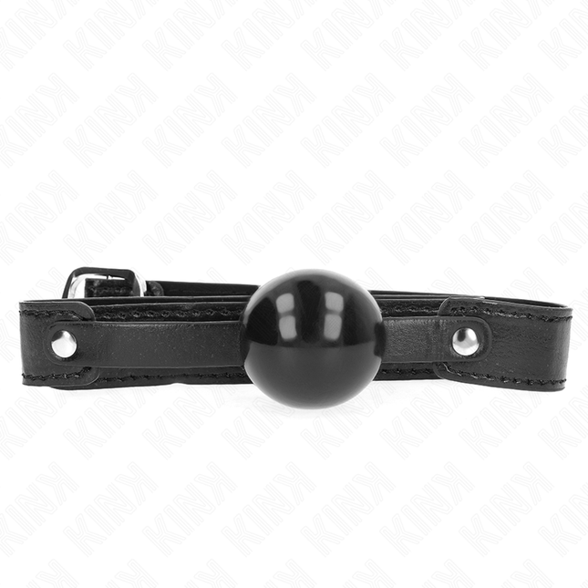 KINK - BALLE TPE SOUPLE 4 CM GAG MODÈLE 2 65 x 2,5 CM by KINK COLLAR & GAG
