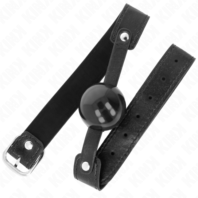 KINK - BALLE TPE SOUPLE 4 CM GAG MODÈLE 2 65 x 2,5 CM by KINK COLLAR & GAG
