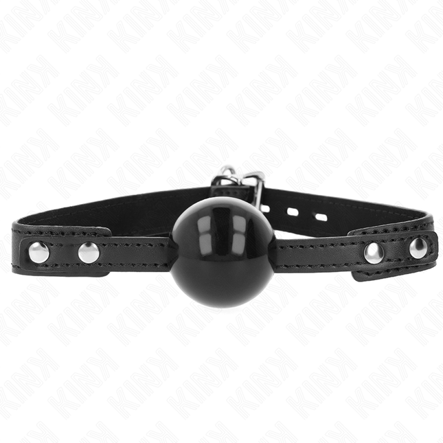 KINK - BALLE TPE SOUPLE 4 CM GAG MODÈLE 3 60 x 2 CM RÉGLABLE 37-52 CM by KINK COLLAR & GAG