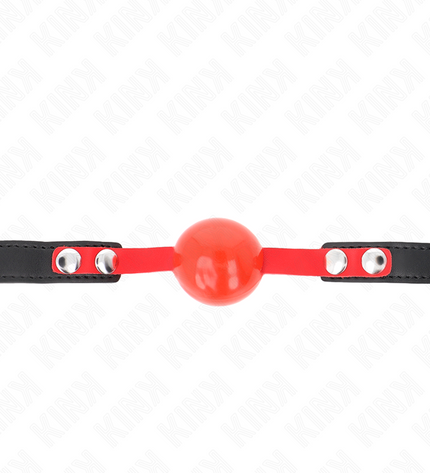 KINK - BALLE TPE SOUPLE 4 CM GAG MODÈLE 4 60 x 2 CM RÉGLABLE 37-52 CM by KINK COLLAR & GAG
