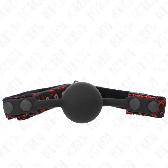 KINK - BOULE SILICONE SCANDALE 4 CM GAG MODÈLE 1 65 x 2 CM by KINK COLLAR & GAG
