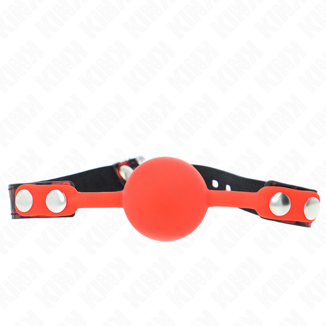KINK - MODÈLE 2 BILLE EN SILICONE 4 CM BAG AVEC SERRURE 60 x 2 CM by KINK COLLAR & GAG