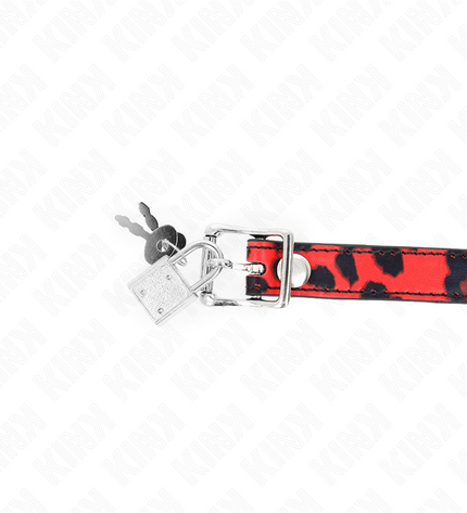 KINK - MODÈLE 2 BILLE EN SILICONE 4 CM BAG AVEC SERRURE 60 x 2 CM by KINK COLLAR & GAG