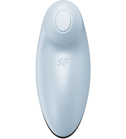 SATISFYER - TAP & CLIMAX 2 VIBRATEUR & STIMULATEUR BLEU by SATISFYER VIBRATOR