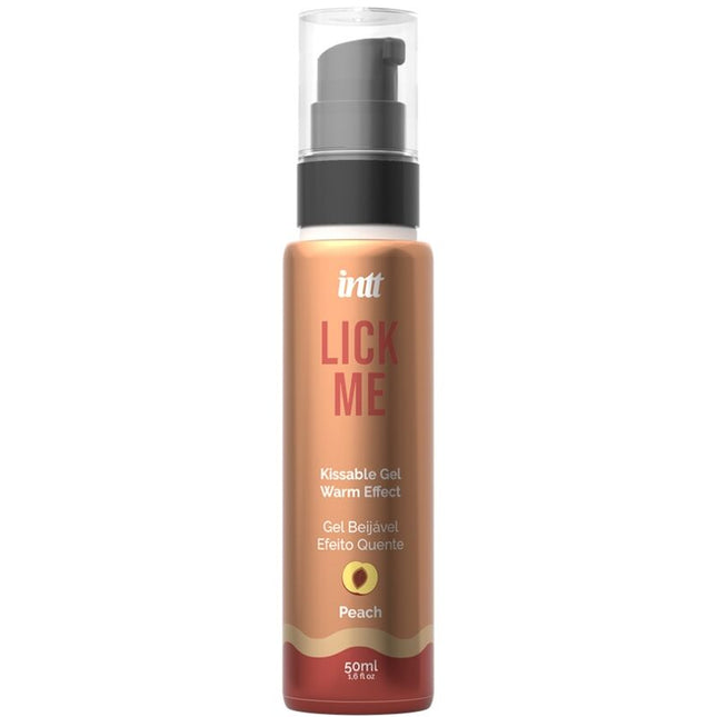 INTT - GEL COMESTIBLE LICK ME PEACH EFFET CHALEUREUX by INTT LUBRICANTS