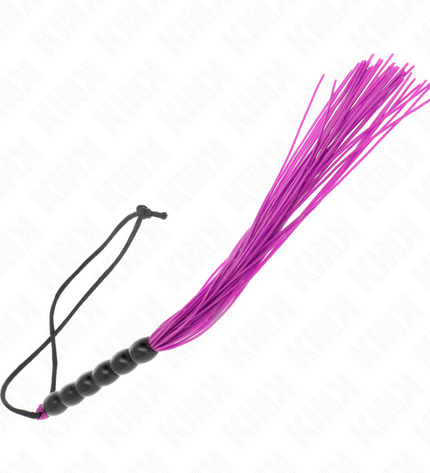 KINK - MINI FOUET EN SILICONE AVEC 6 BILLES VIOLES 26 CM by KINK IMPACT & TOUCH